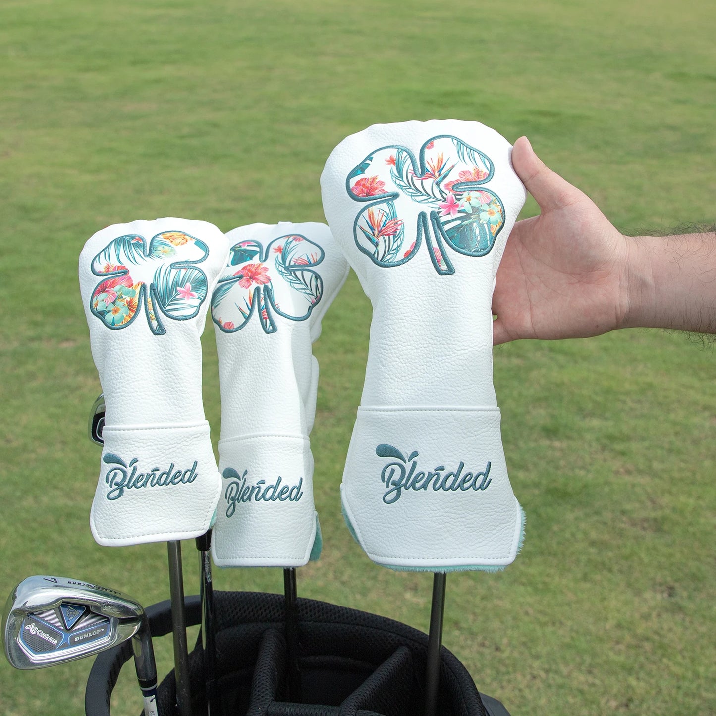 Tropical Clovers Wood Headcovers