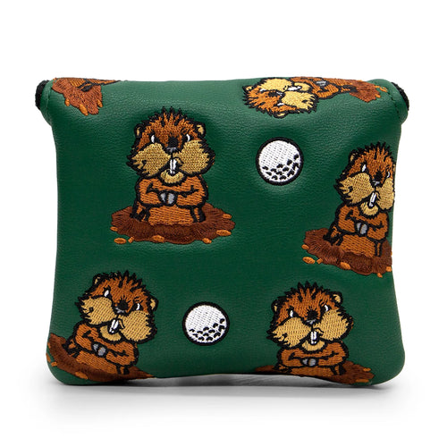 golf club gopher headcover for mallet putter