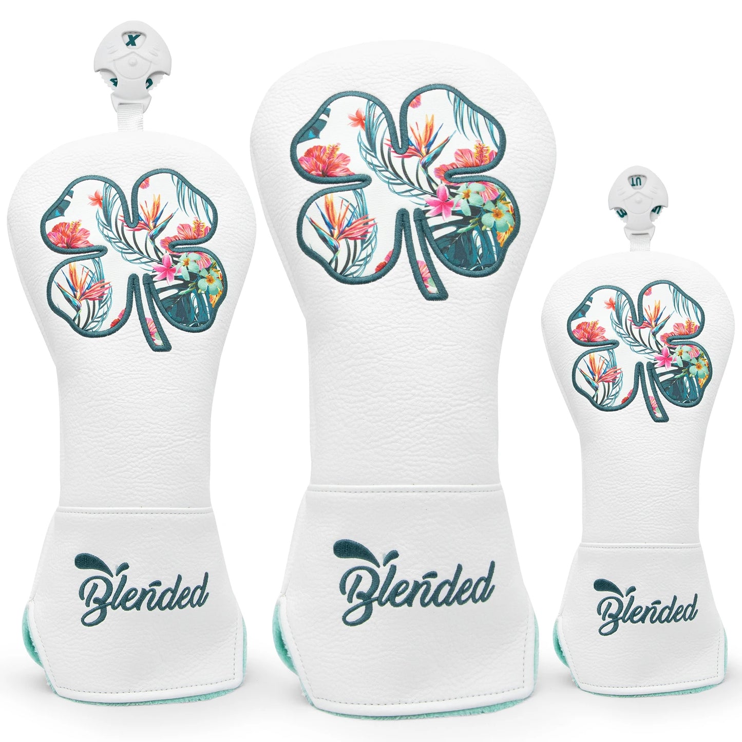 Tropical Clovers Wood Headcovers