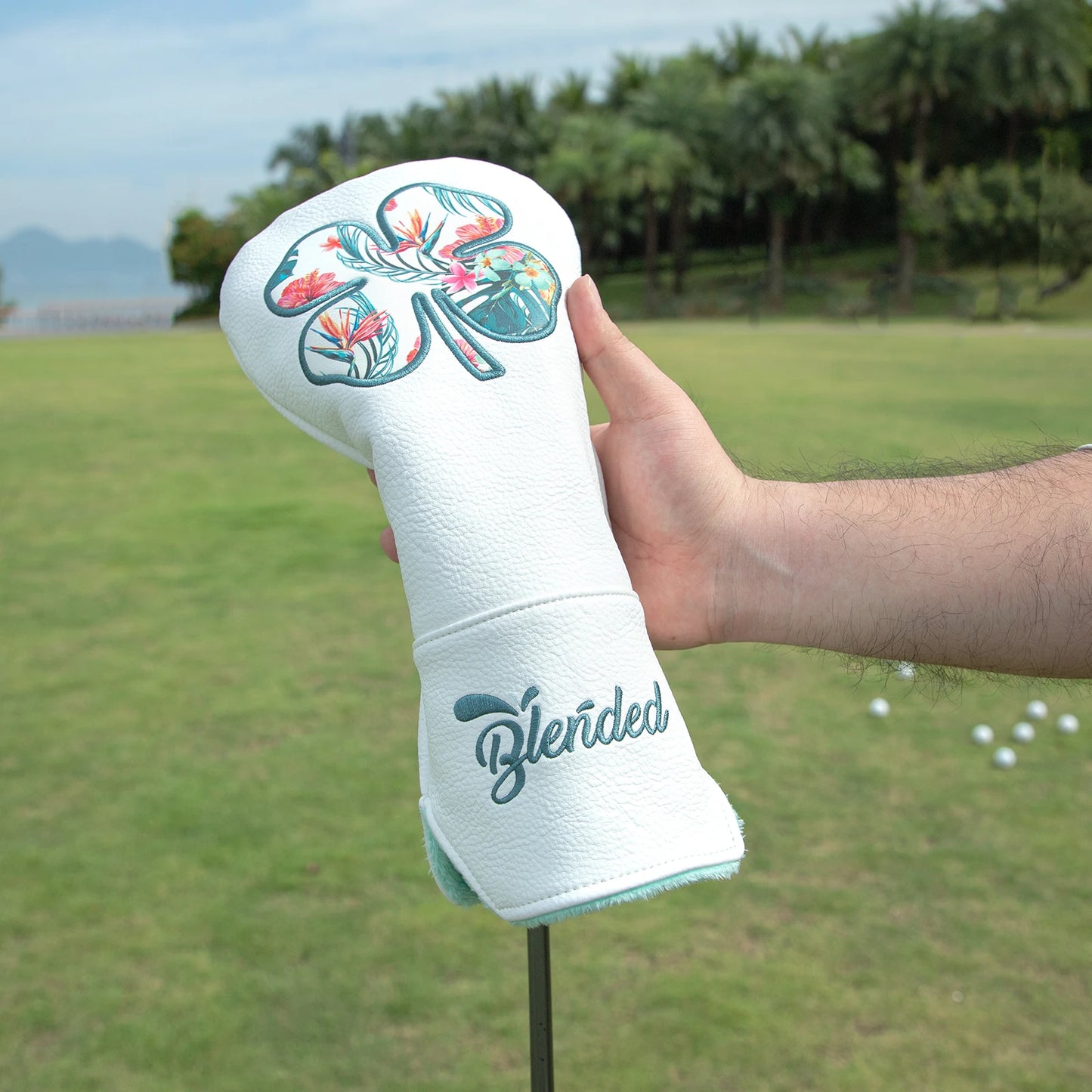 Tropical Clovers Wood Headcovers