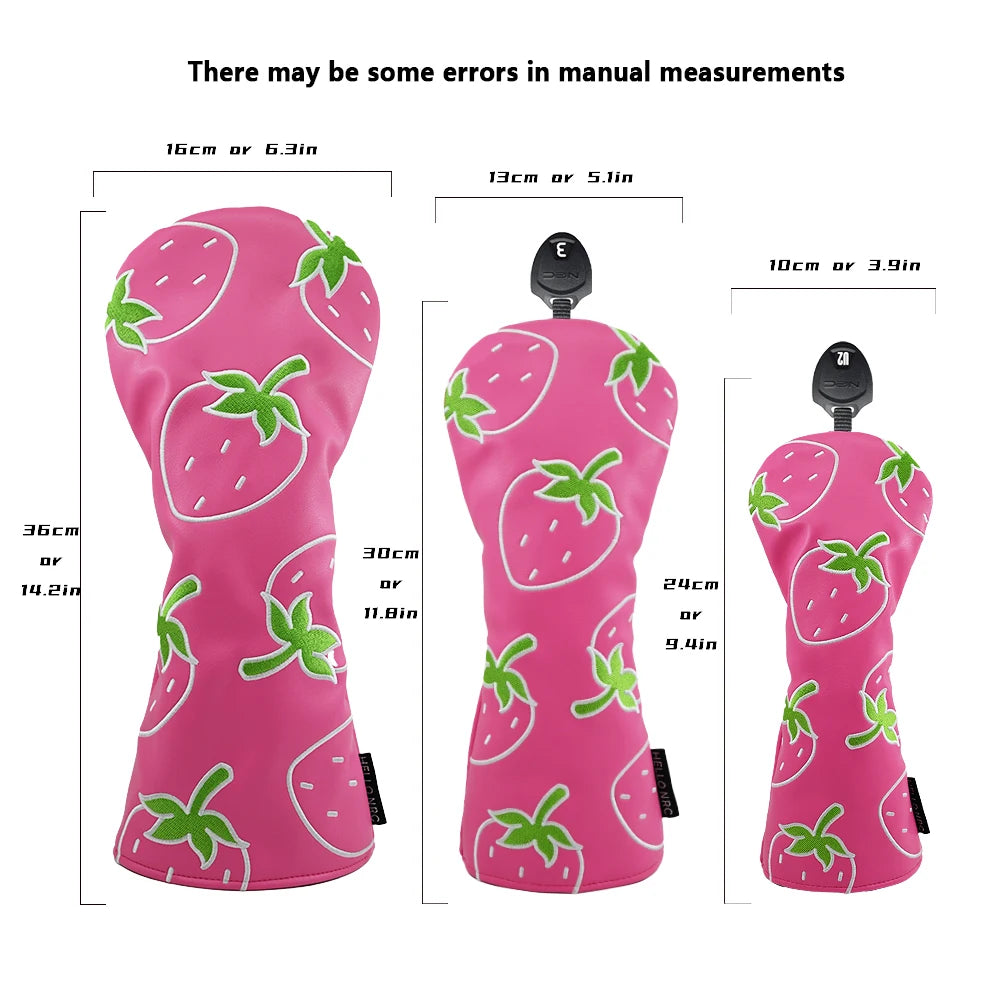 Fruit Variety Wood Headcovers