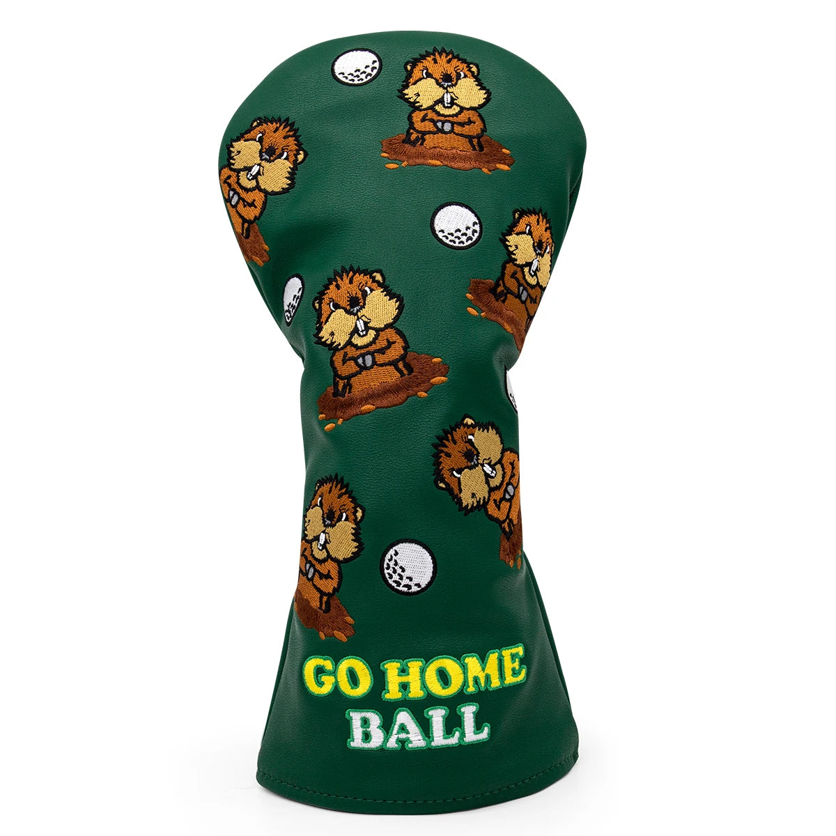 Golf club gopher headcover for driver