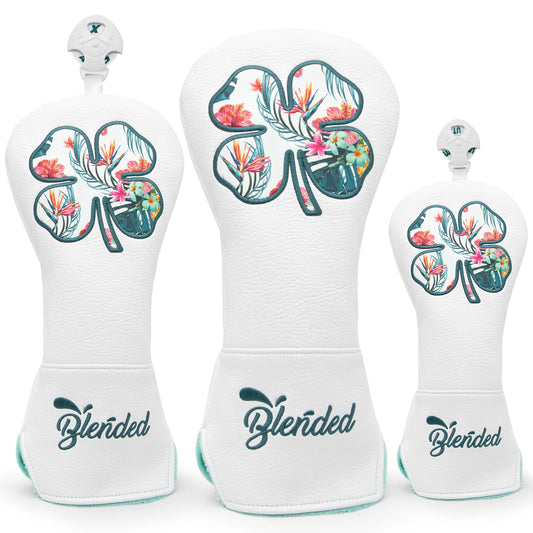 Tropical Clovers Wood Headcovers